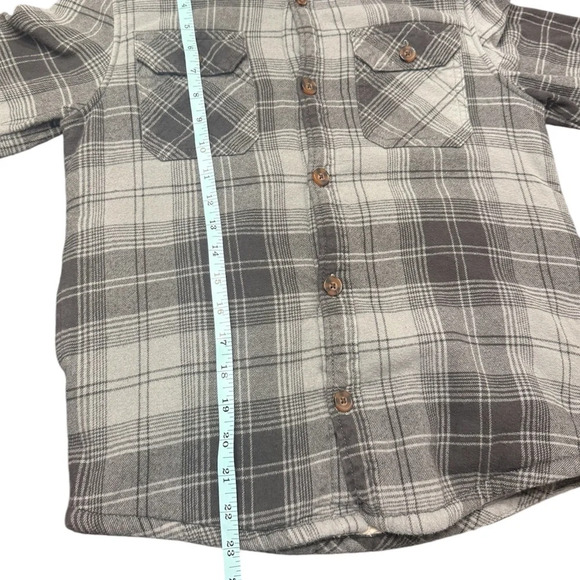 Like new Sonoma Goods For Life Lined Flannel Shacket Boys Size L - Picture 2 of 4